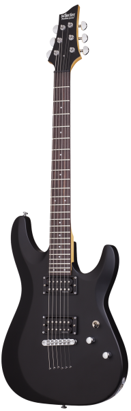 Электрогитара Schecter C-6 Deluxe SBK - фото 1 - id-p217680533