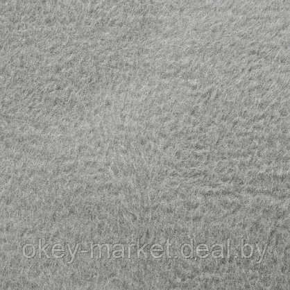 Плед хлопково-акриловый размер 220х240 Серый, фото 3