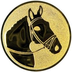 Эмблема "Лошадь" 2,5 см Металлопластик - фото 1 - id-p217680547