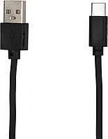 Кабель SunWind USB (m)-USB Type-C (m) 1м черный блистер