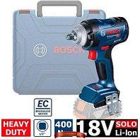 Аккумуляторный гайковёрт Bosch GDS 18V-400 Professional (06019K0021) Solo, 18V, без аккумуляторов, чемодан