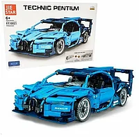 Радиоуправляемый конструктор JIE STAR Technic Pentium BUGATTI CHIRON, 533 детали