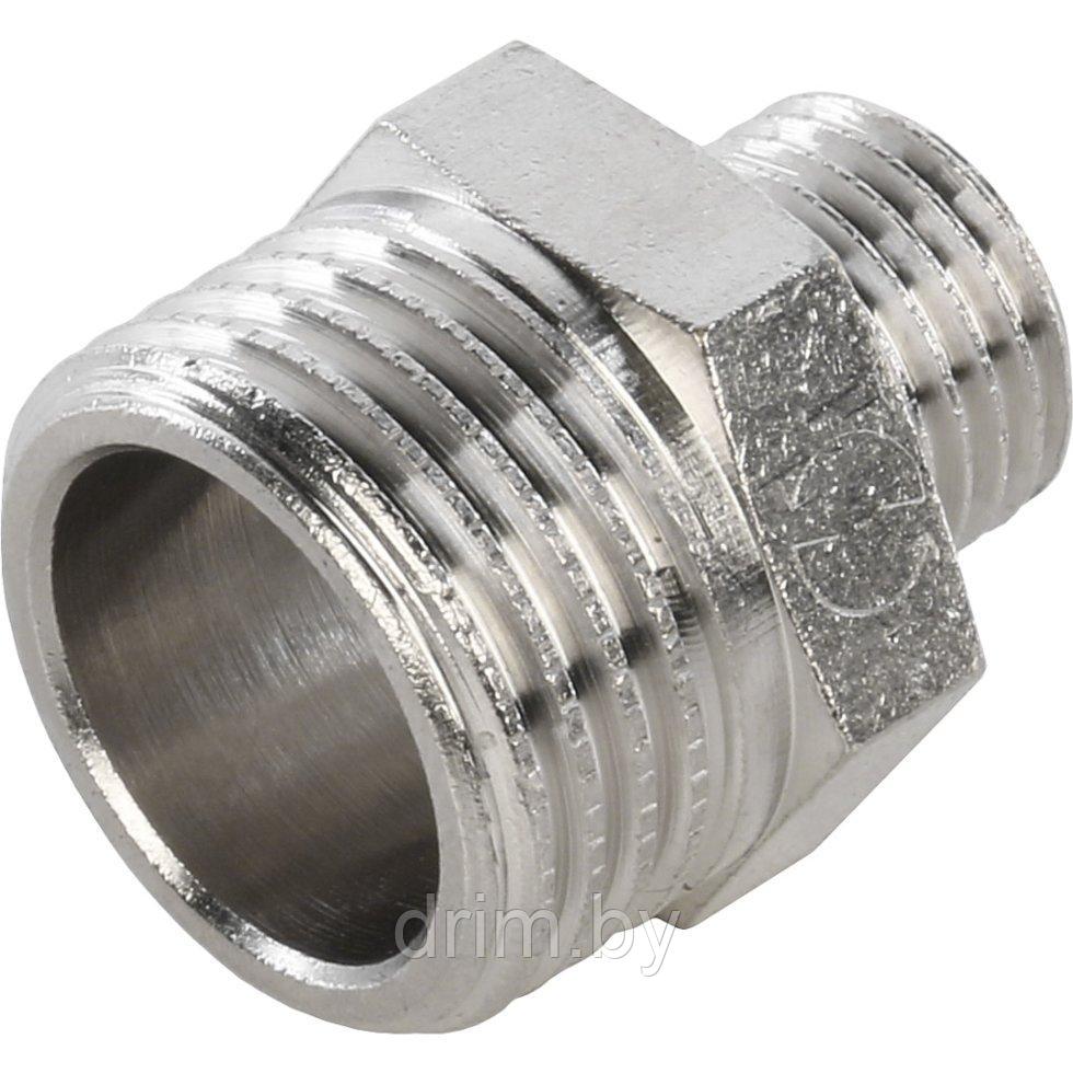 Соединитель с наружной резьбой 1/2"x3/8" MM0806 - фото 1 - id-p217686047