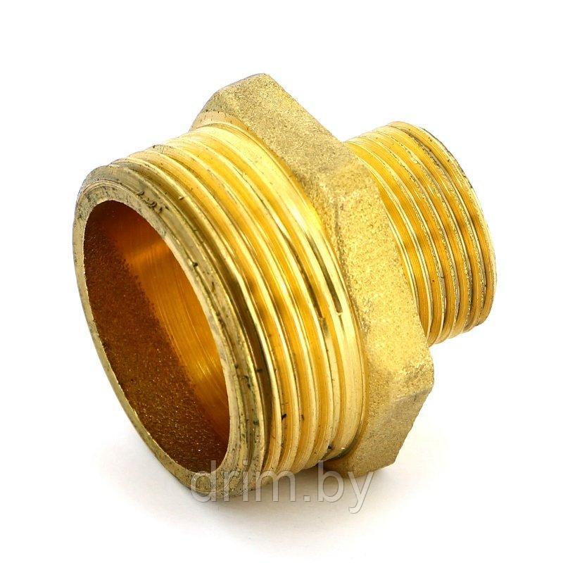 Соединитель с наружной резьбой 3/4"x1/2" MM1208 - фото 1 - id-p217686048