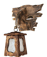 Светильник-бра из натурального дерева "Сельский Люкс №5"