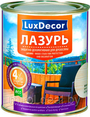 Лазурь для древесины LuxDecor Махагон - фото 1 - id-p217686626
