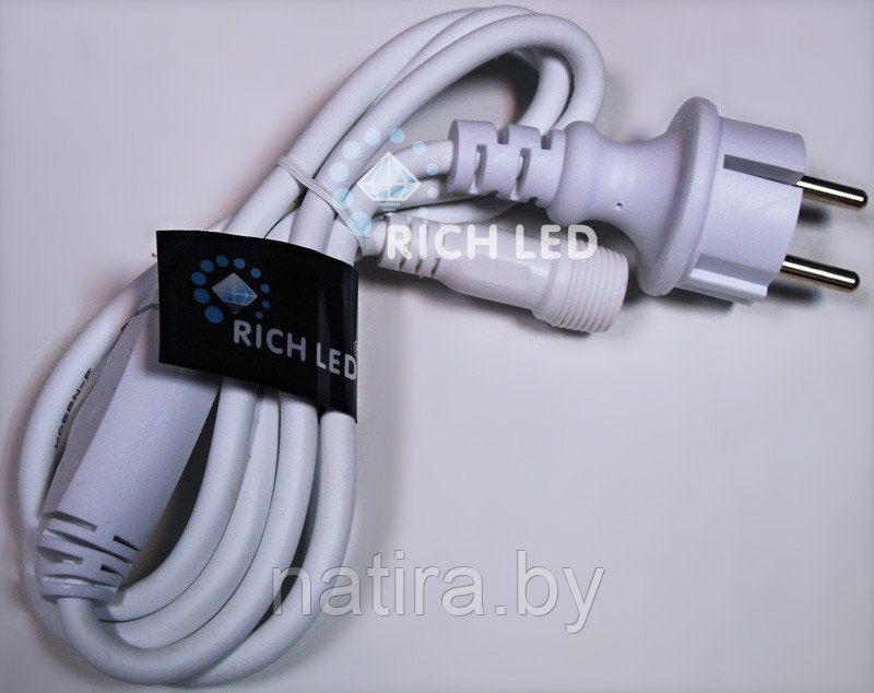 Светодиодная гирлянда Rich LED Нить 10 м, 220В, постоянного свечения, герметичный колпачок, IP65 - фото 2 - id-p217687296