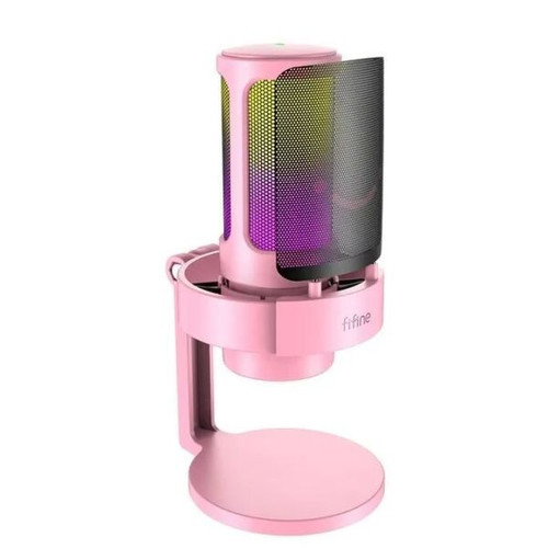 Микрофон FIFINE A8 (розовый) - фото 1 - id-p217687481