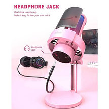 Микрофон FIFINE A8 (розовый), фото 3
