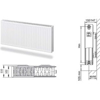 Стальной панельный радиатор Лемакс Compact 22 500x1800 - фото 5 - id-p217688652