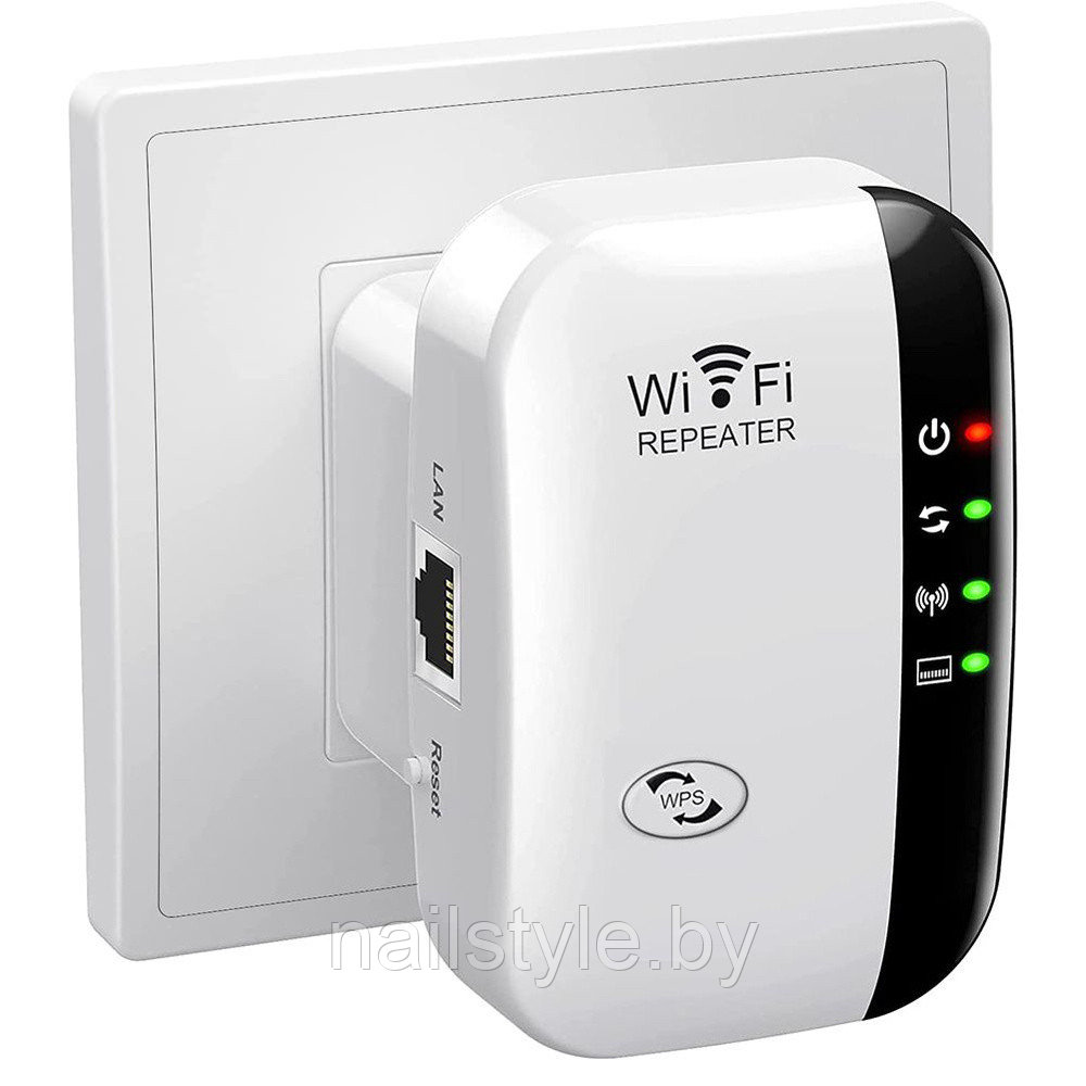 Усилитель WiFi сигнала 802.11N 300 Мбит/с. Wifi репитер с Lan. Беспроводная точка доступа - фото 3 - id-p217690217