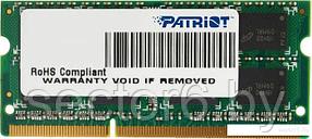 Оперативная память Patriot Signature Line 4GB DDR3 SO-DIMM PC3-12800 [PSD34G16002S]