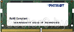 Оперативная память Patriot Signature Line 4GB DDR3 SODIMM PC3-12800 [PSD34G160081S]