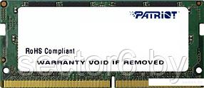 Оперативная память Patriot Signature Line 4GB DDR4 SODIMM PC4-19200 [PSD44G240081S]