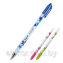 Ручка шариковая Axent  Milagro AB1011,  цвет синий, корпус ассорти, 0.5мм