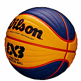 Мяч баскетбольный 6 для стритбола WILSON Fiba 3x3 Official (ORIGINAL), фото 2