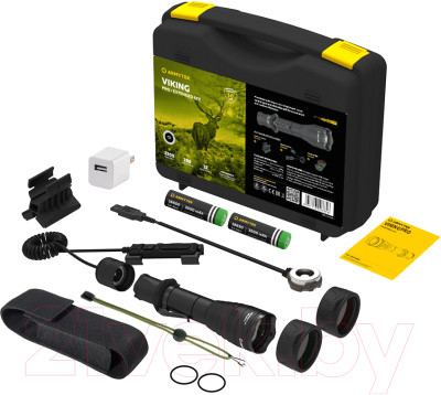 Фонарь Armytek Viking Pro Extended Set / F07702C - фото 1 - id-p217698350