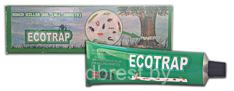 Клей от насекомых (ловчий пояс) ECOTRAP Экотрап (135 гр)