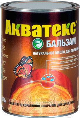 Масло для древесины Акватекс 750мл - фото 1 - id-p217708368
