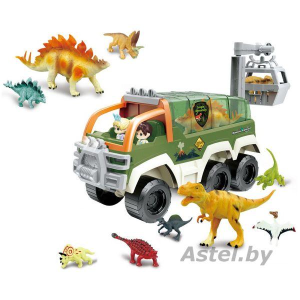 Игровой набор Pituso Машина с динозаврами Dinosaur Explorer HW21102548 - фото 1 - id-p217644167