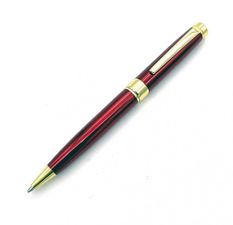 Ручка шариковая глянцевая Diplomat металлическая - фото 2 - id-p217710725