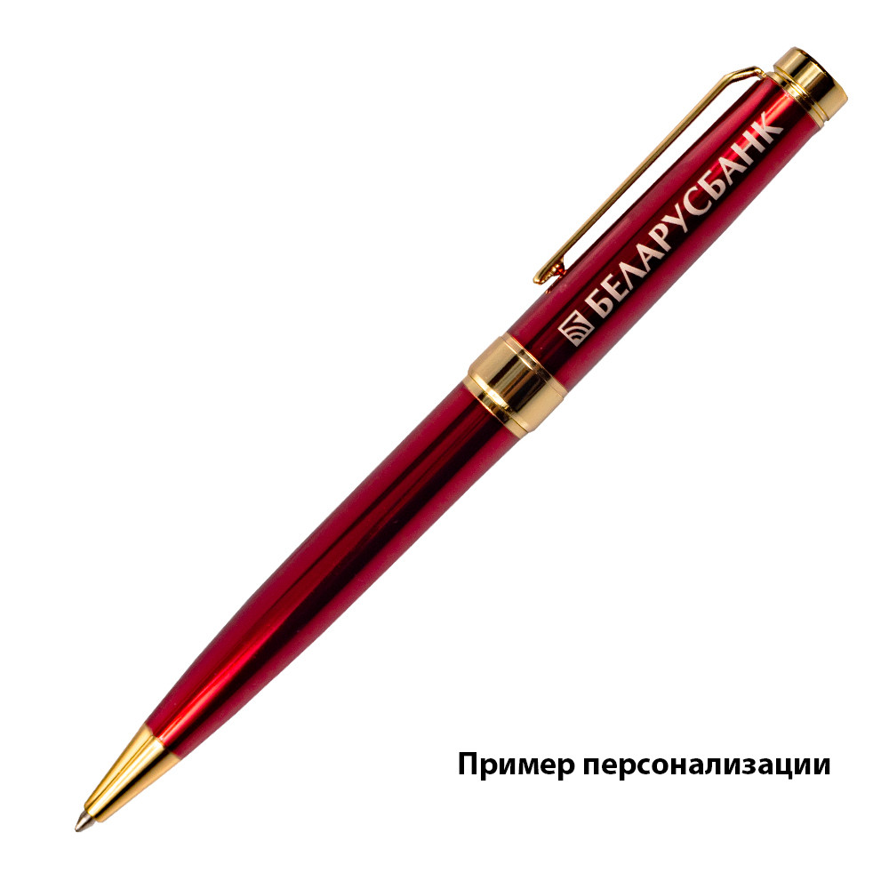 Ручка шариковая глянцевая Diplomat металлическая - фото 4 - id-p217710725