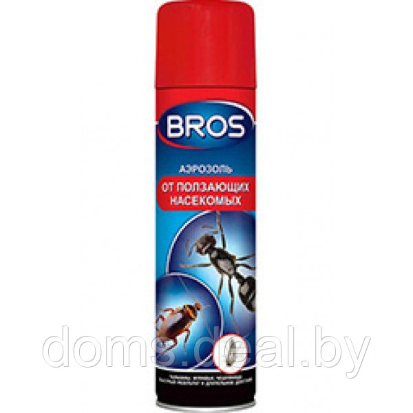 Аэрозоль от ползающих насекомых Bros, 400мл Bros Bros - фото 1 - id-p217708562