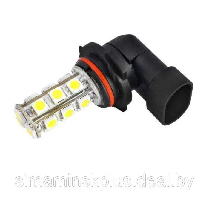 Лампа светодиодная HB4/9006, 12V, 18 SMD, 1-контактная, белая, SKYWAY, набор 2шт, S08201028 - фото 2 - id-p217714402