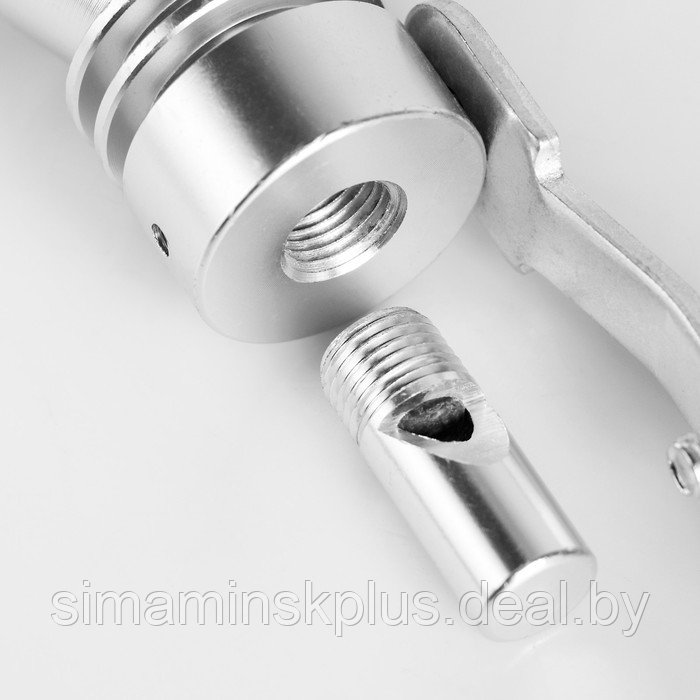 Свисток в глушитель, размер L, под диаметр трубы 44-55 мм, хром - фото 3 - id-p217715090