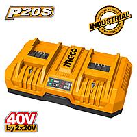 2-портовое Аккумуляторное зарядное устройство P20S INGCO INDUSTRIAL FCLI2082