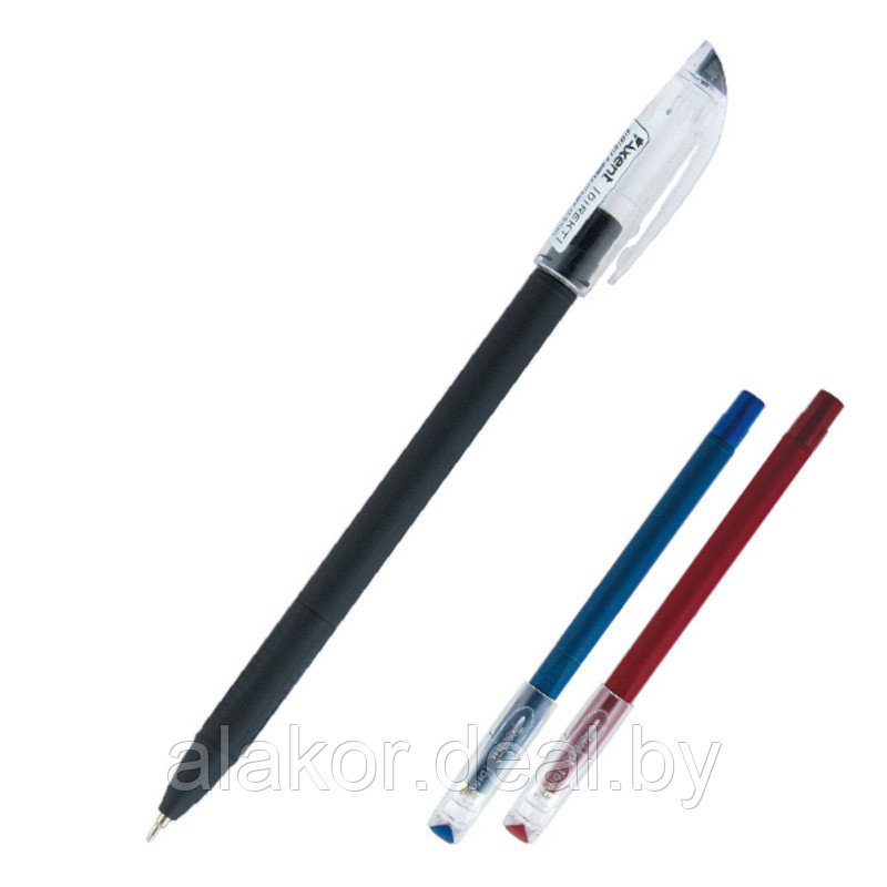 Ручка шариковая Axent Raccoon, 1002-9 AB цвет черный, корпус черный, 0.5мм - фото 1 - id-p217717505