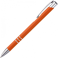 Ручка шариковая металл NEW JERSEY, оранжевый