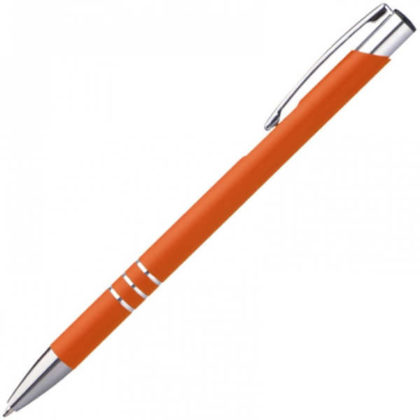 Ручка шариковая металл NEW JERSEY, оранжевый - фото 1 - id-p217716307