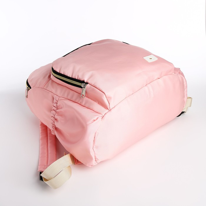 Рюкзак на молнии, цвет розовый - фото 2 - id-p217717812