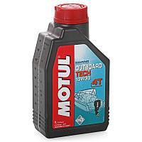 Масло Motul OUTBOARD TECH 4T 10W30 моторное для 4х тактных лодочных моторов, 1л