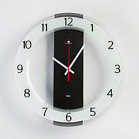 Часы настенные, серия: "Интерьер", плавный ход, d=34 см