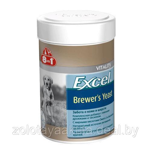 8в1 Excel Brewers Yeast бреверс пивные дрожжи для собак 140таб