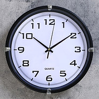 Часы настенные, серия: Классика, "Модерн", дискретный ход, d-24.5 см