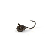 Мормышка вольфрамовая с отверстием ""Капля"" 3,0мм, черная, 0,30гр