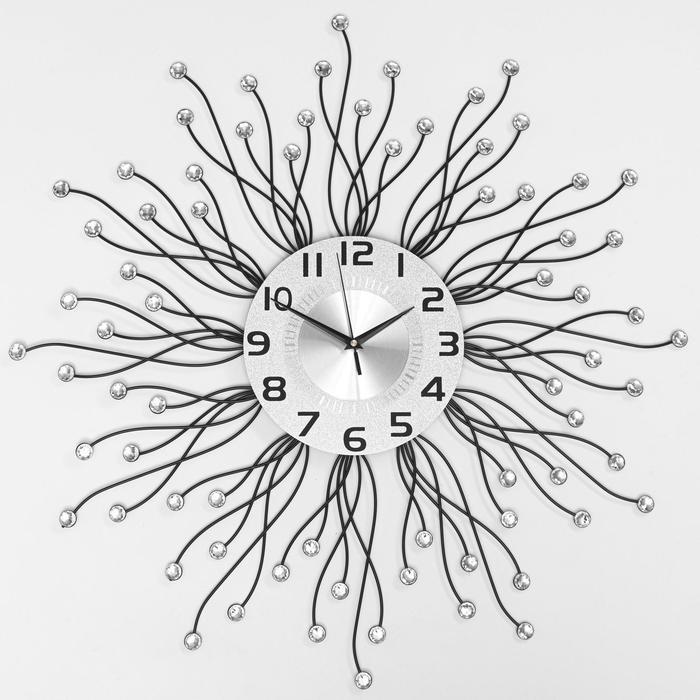 Часы настенные, серия: Ажур, "Родгау", плавный ход, d-68 см, циферблат 22 см - фото 1 - id-p217720304
