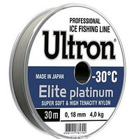 Леска ULTRON Elite Platinum 0,10мм 30м