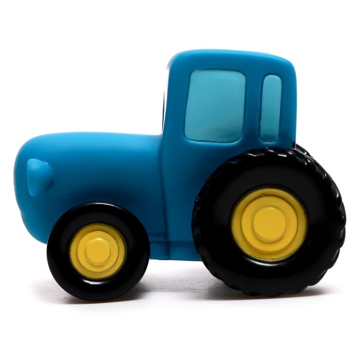 Игрушка для ванны «Синий трактор с улыбкой», 10 см - фото 2 - id-p217724078