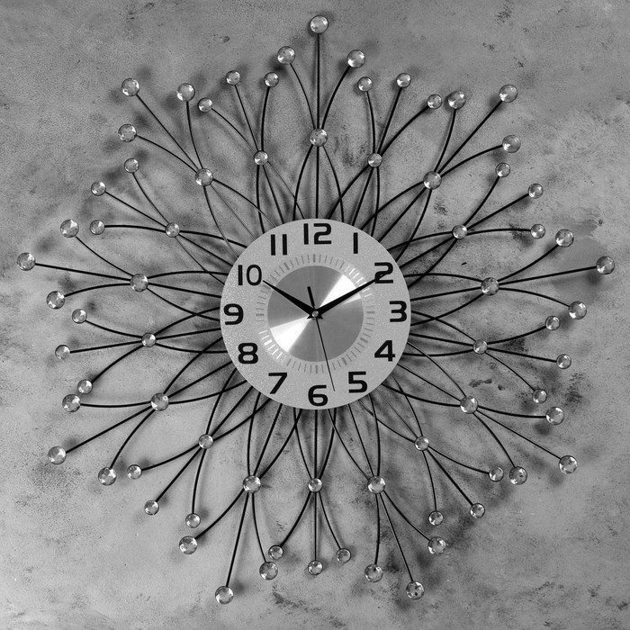 Часы настенные, серия: Ажур, "Фогтланд", плавный ход, d-70 см, циферблат 22 см - фото 1 - id-p217720490