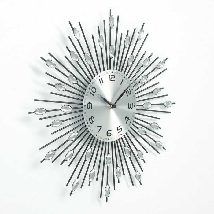 Часы настенные, серия: Ажур, "Лучики", d-33 см - фото 2 - id-p217720496