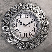 Часы настенные, серия: Интерьер, "Велия", d-40 см, циферблат 23 см
