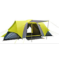 Кемпинговая палатка 8 местная, зеленая