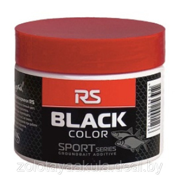 Краситель для рыболовной прикормки RUTILUS RS черный ""BLACK color"", 60гр - фото 1 - id-p217718366