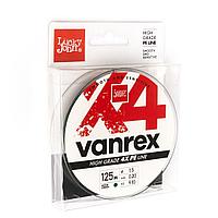 Плетенка Lucky John VANREX x4 Braid Moss Green 125м 0.20мм