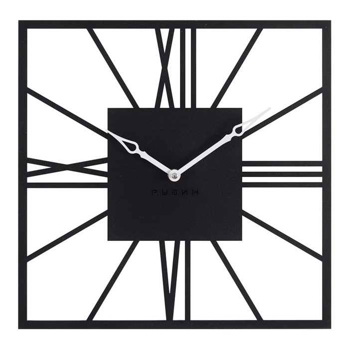 Часы настеные, серия: Лофт, "Рим", плавный ход, 35 х 35 см - фото 1 - id-p217720704