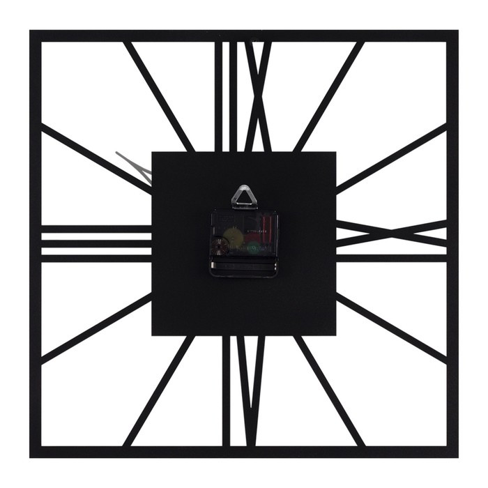 Часы настеные, серия: Лофт, "Рим", плавный ход, 35 х 35 см - фото 3 - id-p217720704
